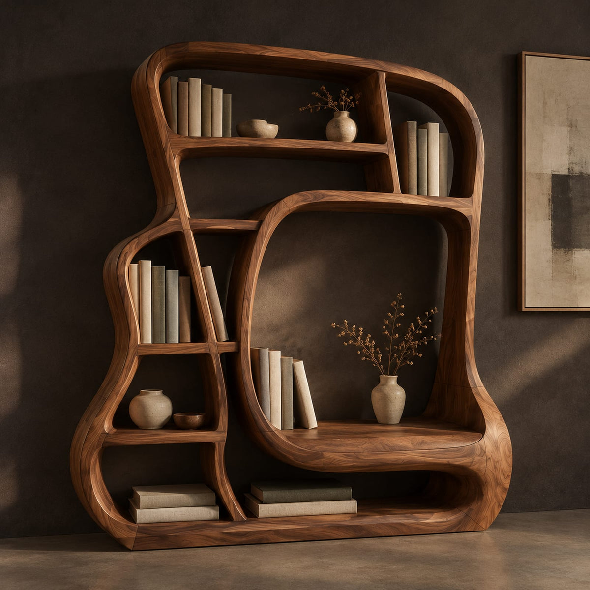 Natural wood grain detail