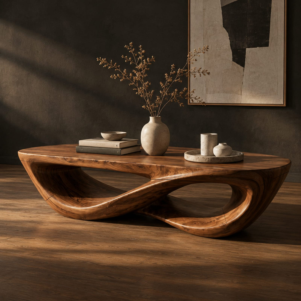 Natural wood grain detail