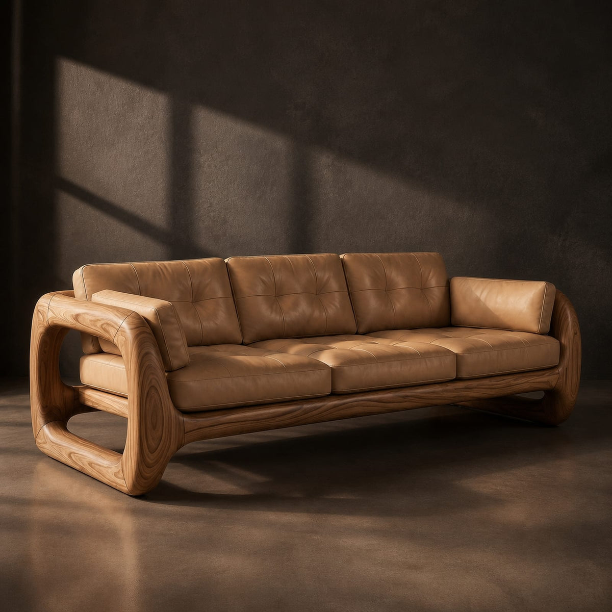 Natural wood grain detail