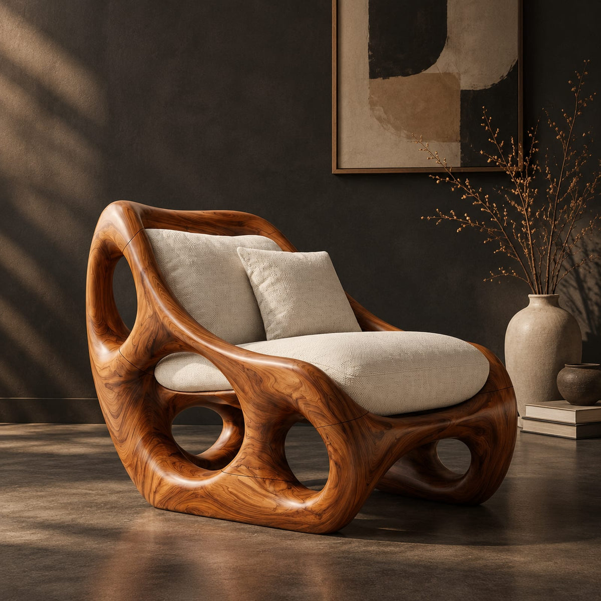 Natural wood grain detail