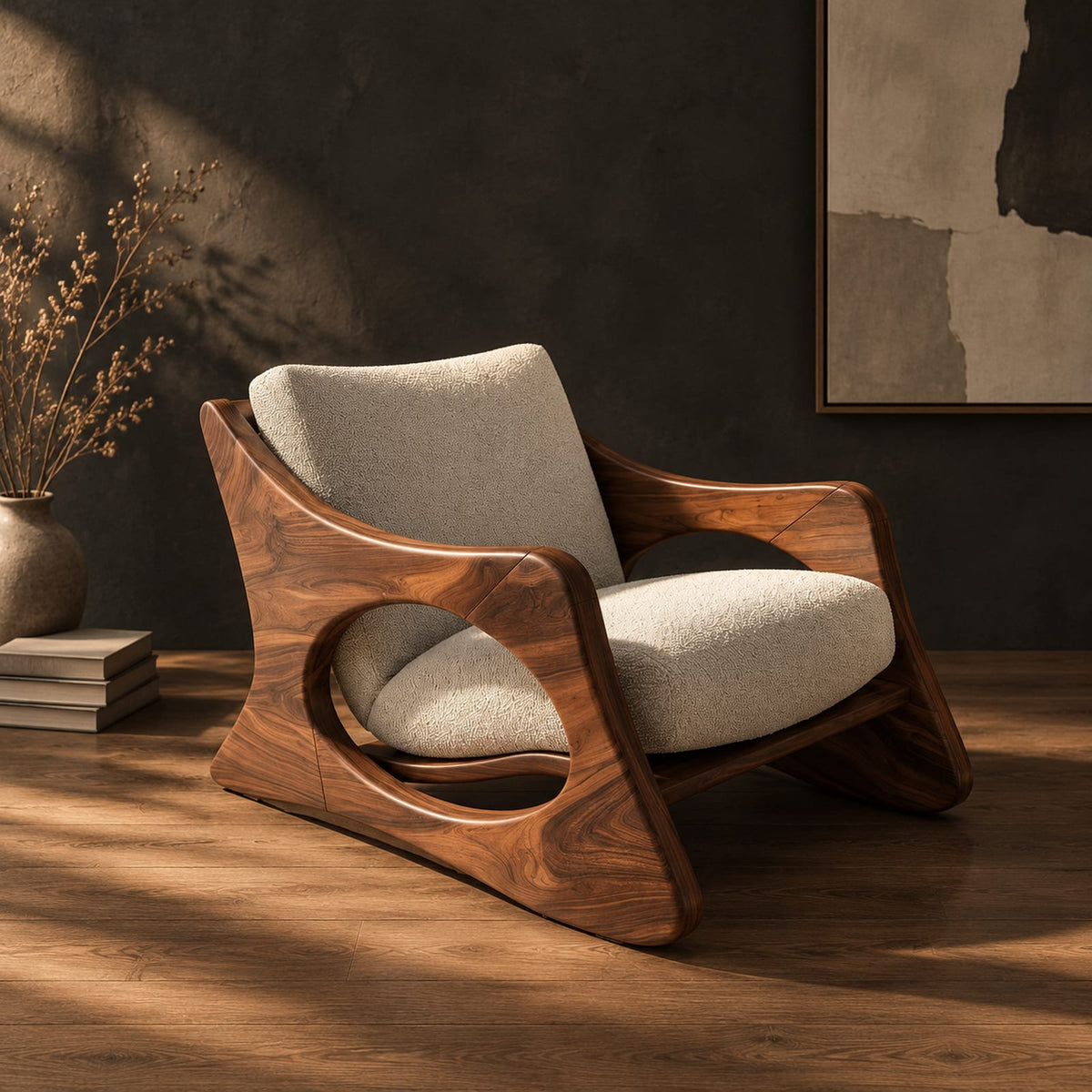 Natural wood grain detail