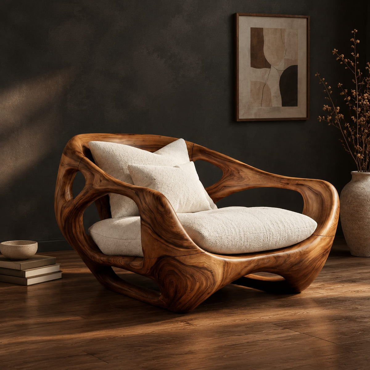 Natural wood grain detail