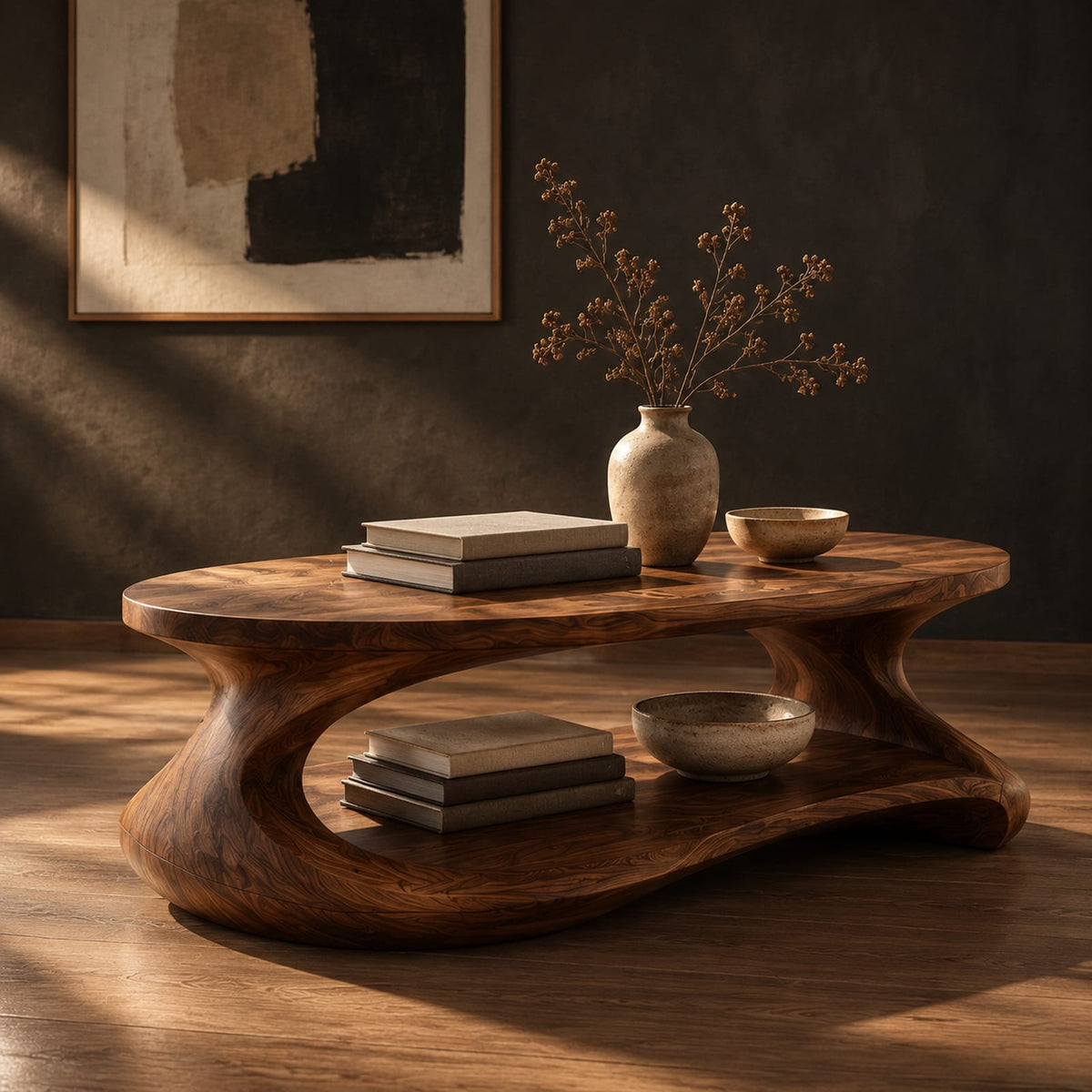 Natural wood grain detail