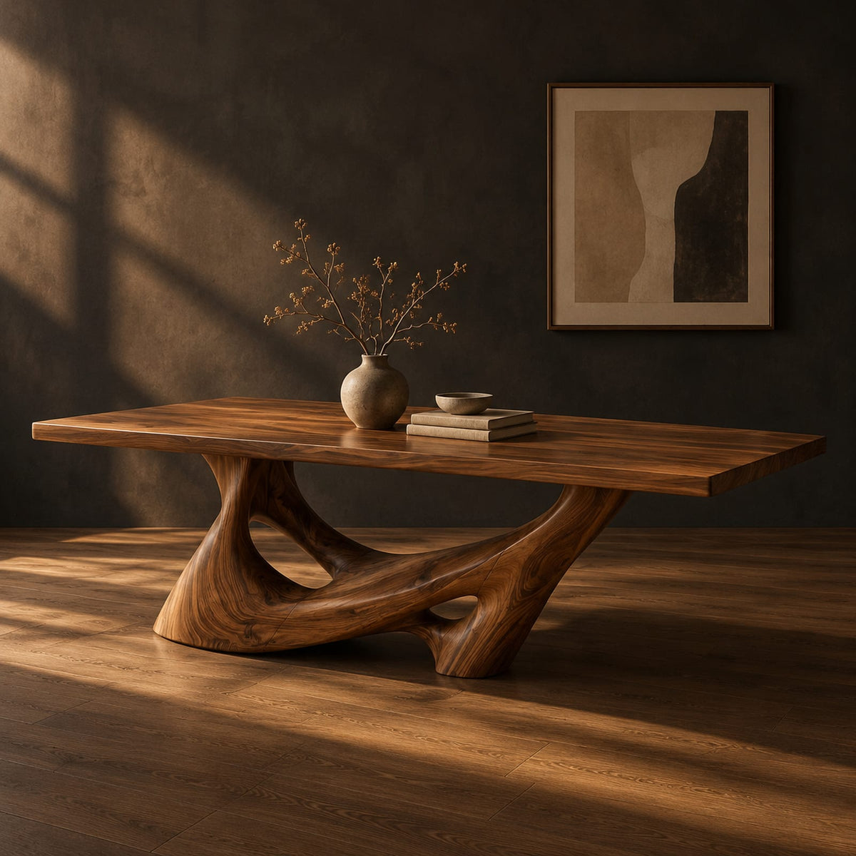 Natural wood grain detail