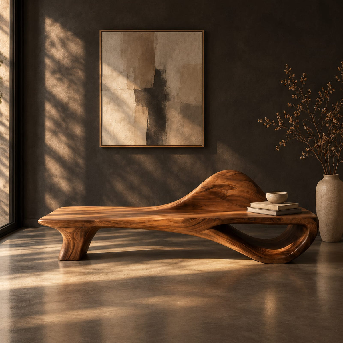 Natural wood grain detail
