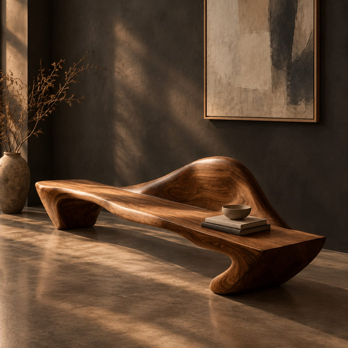 Natural wood grain detail