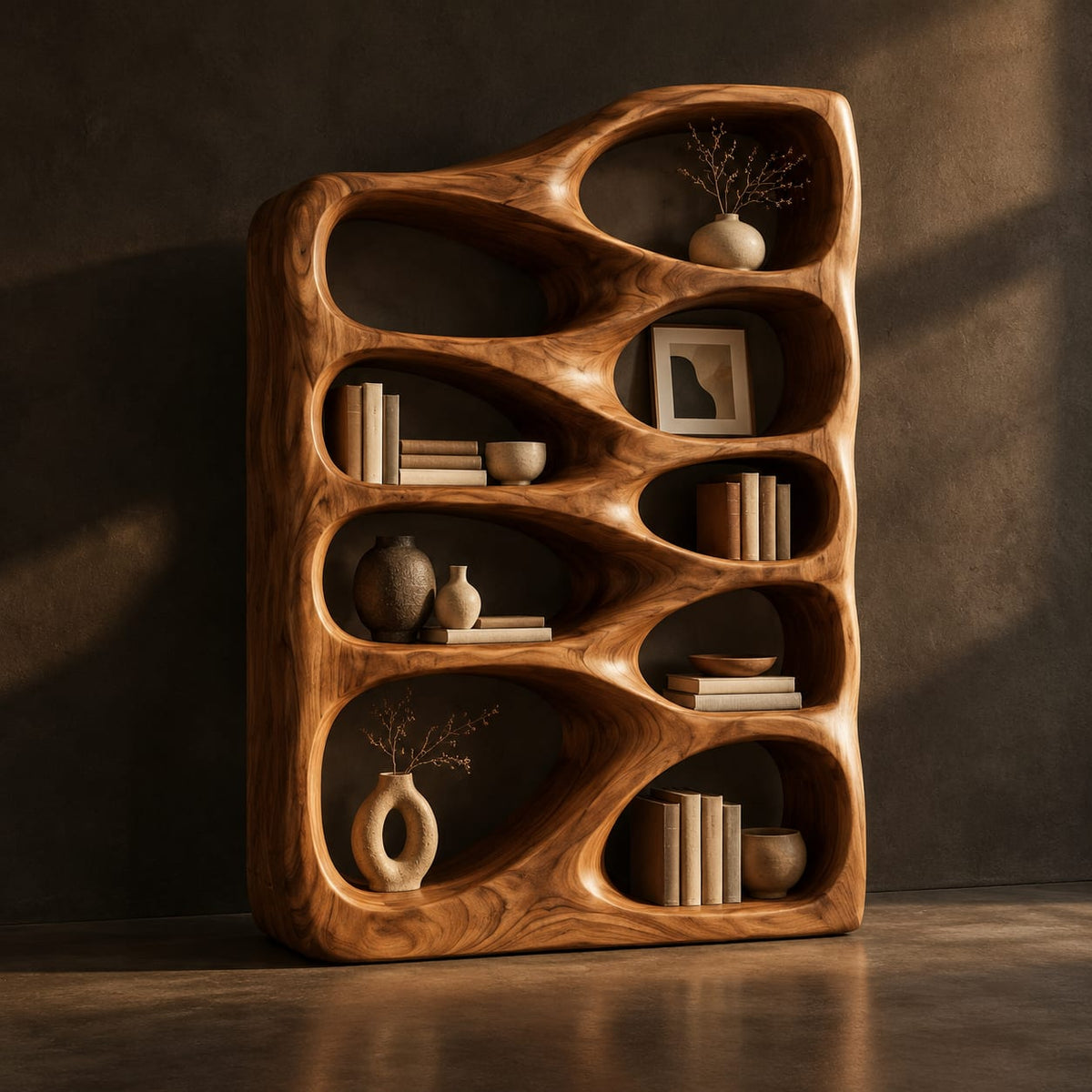Natural wood grain detail