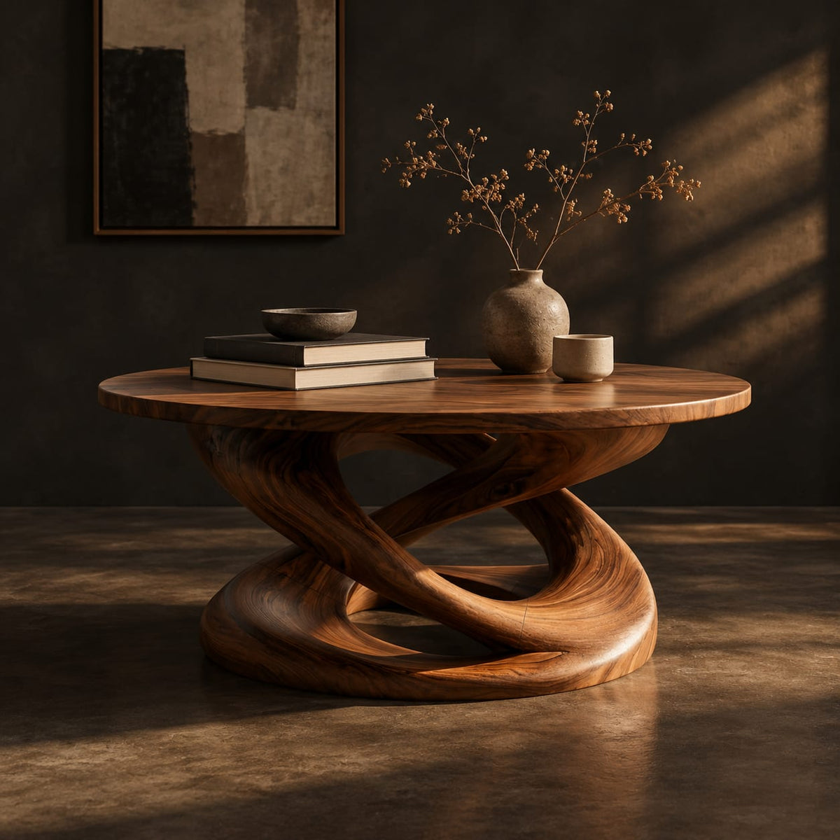 Natural wood grain detail