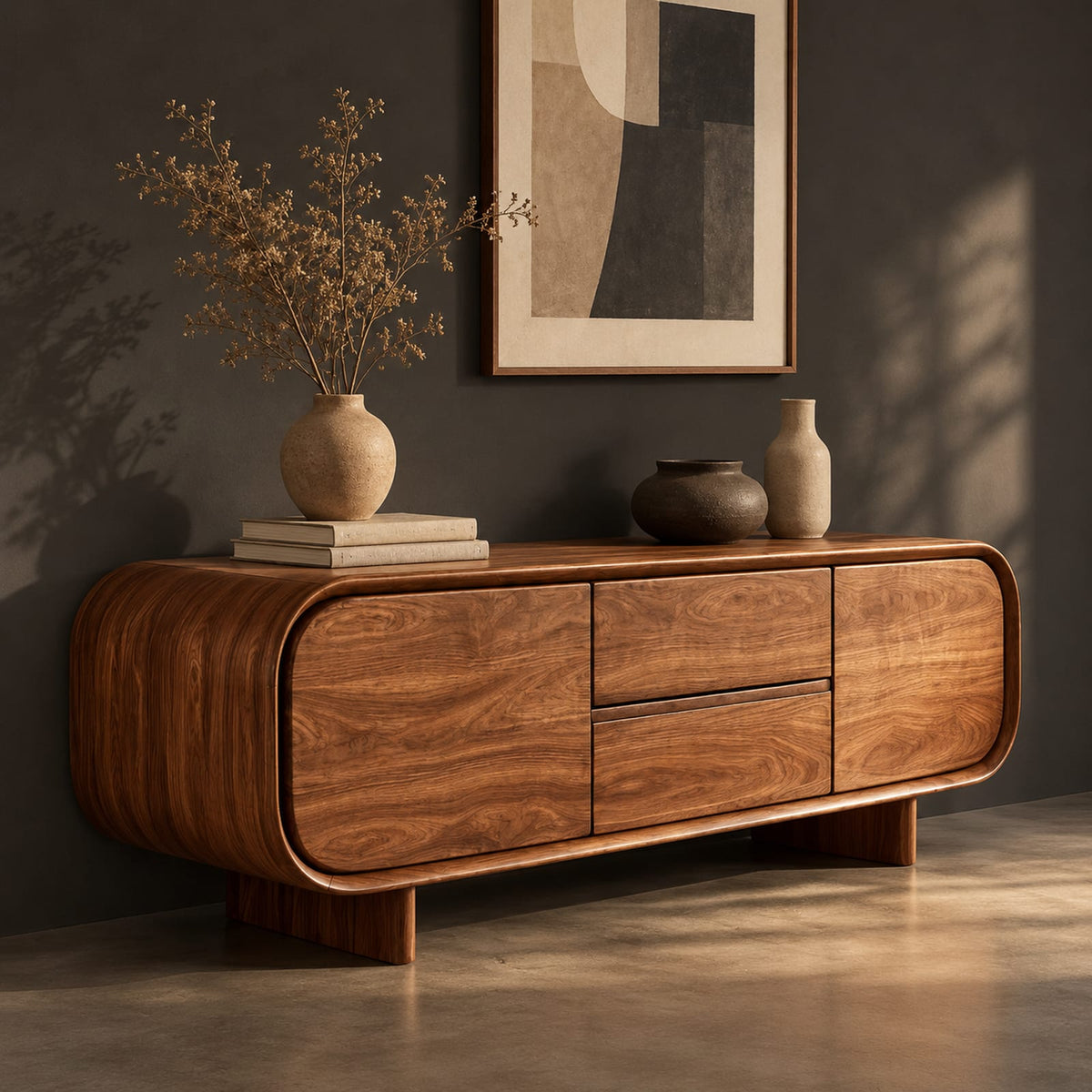 Natural wood grain detail