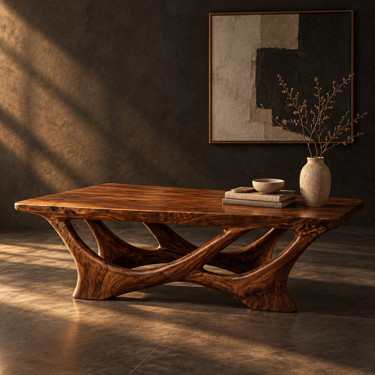 Natural wood grain detail