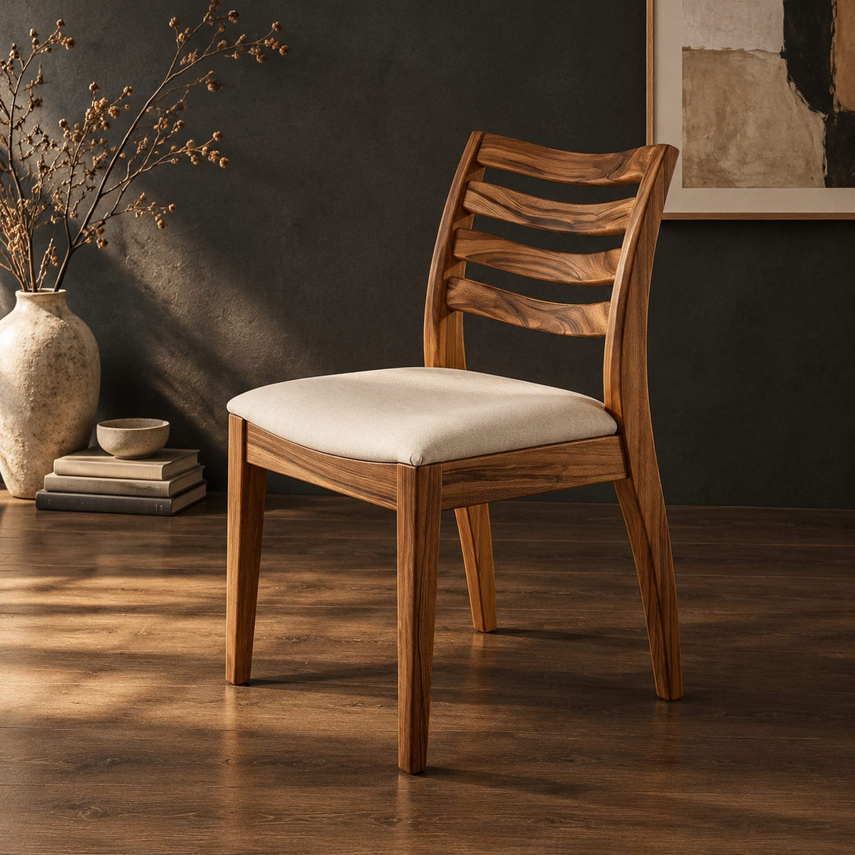 Natural wood grain detail