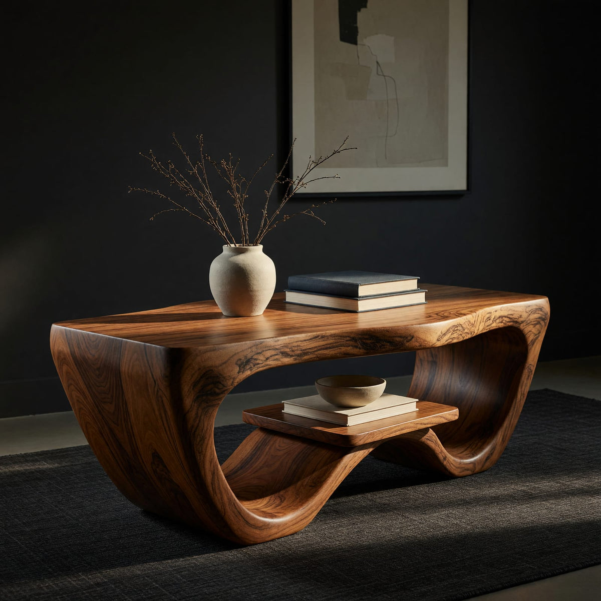 Natural wood grain detail