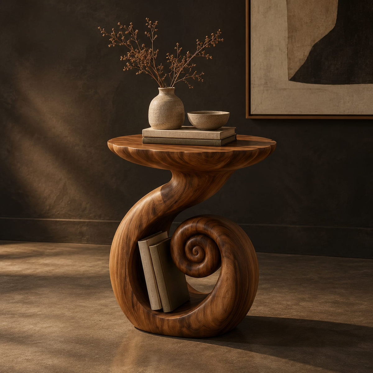 Natural wood grain detail