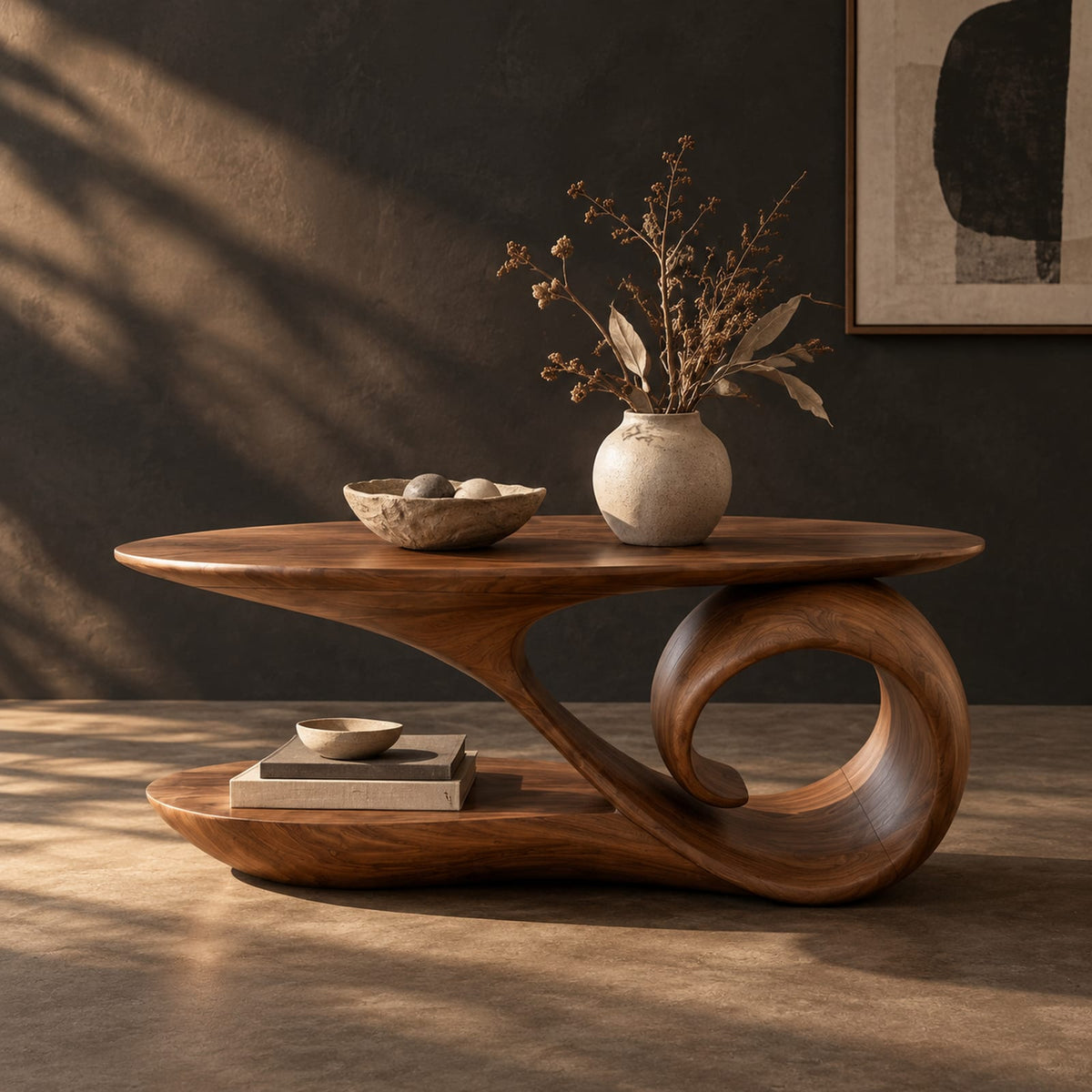 Natural wood grain detail