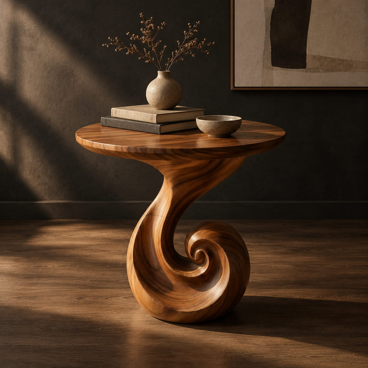 Natural wood grain detail