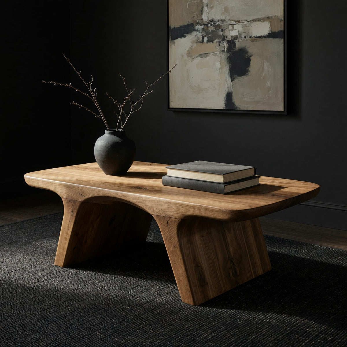 Natural wood grain detail