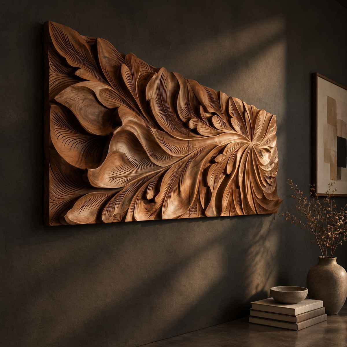 Natural wood grain detail