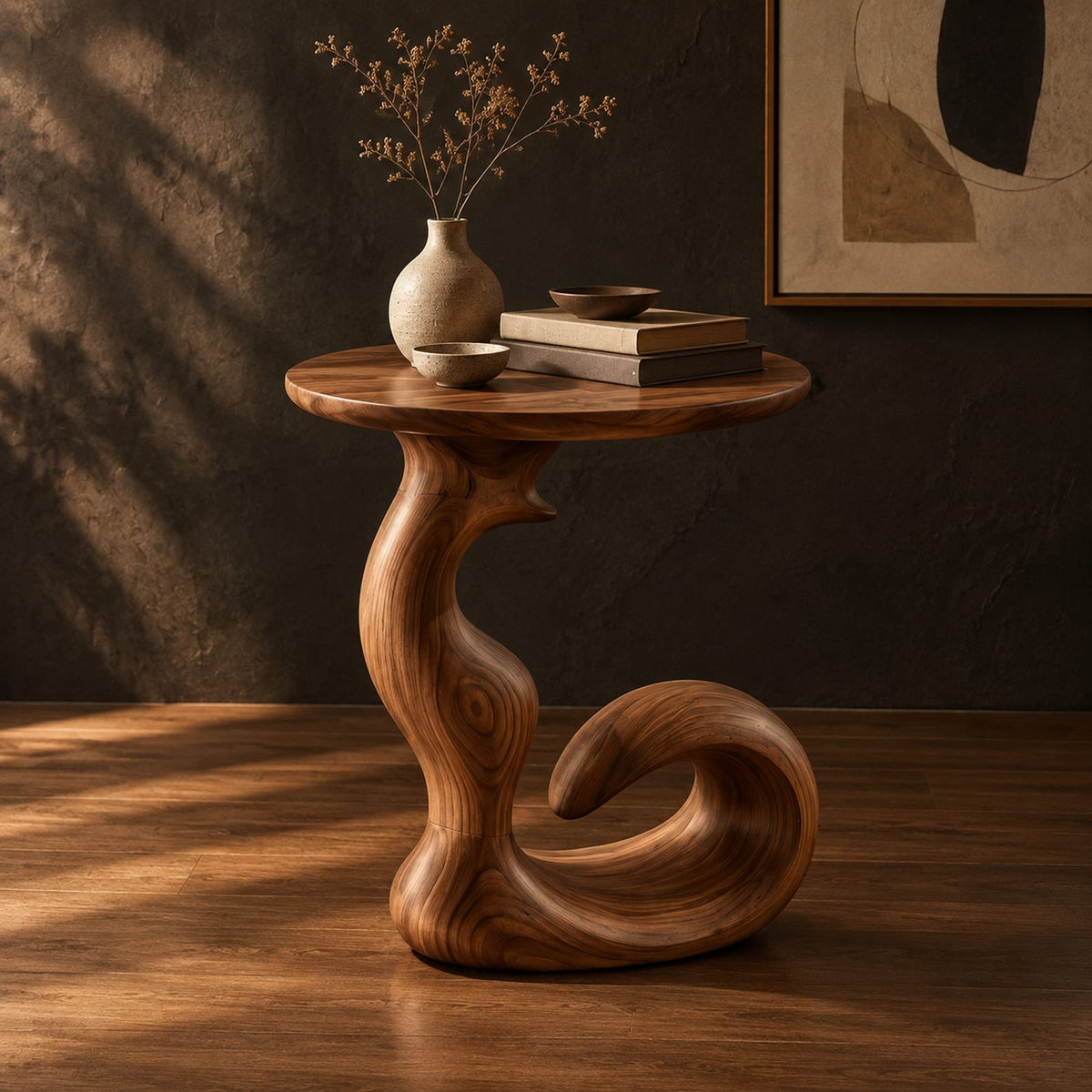 Natural wood grain detail