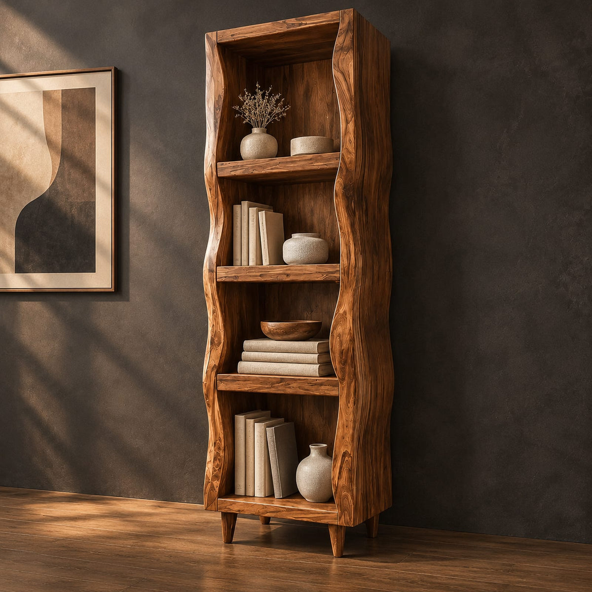 Natural wood grain detail