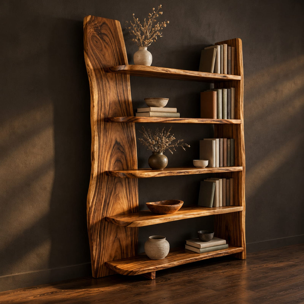 Natural wood grain detail