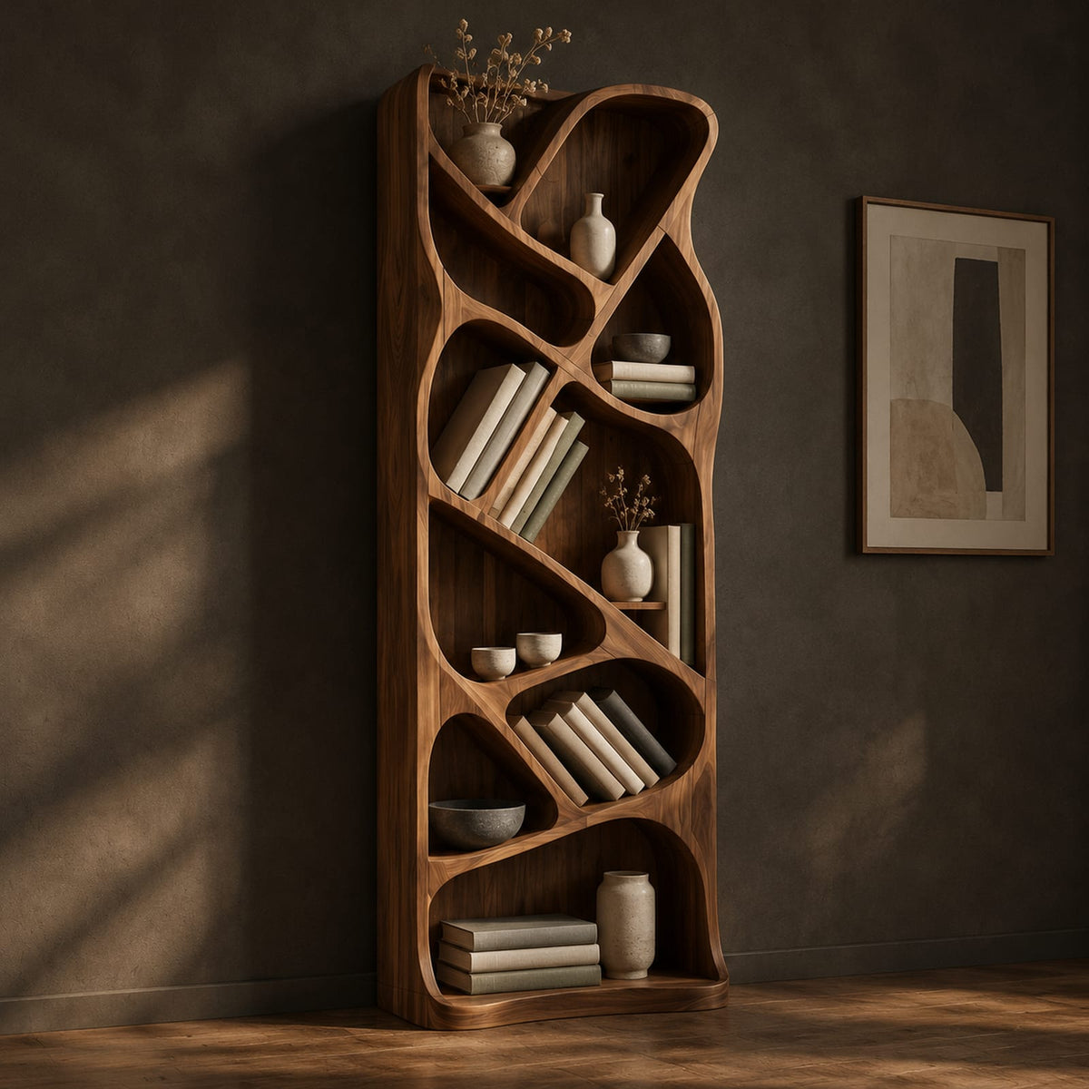 Natural wood grain detail
