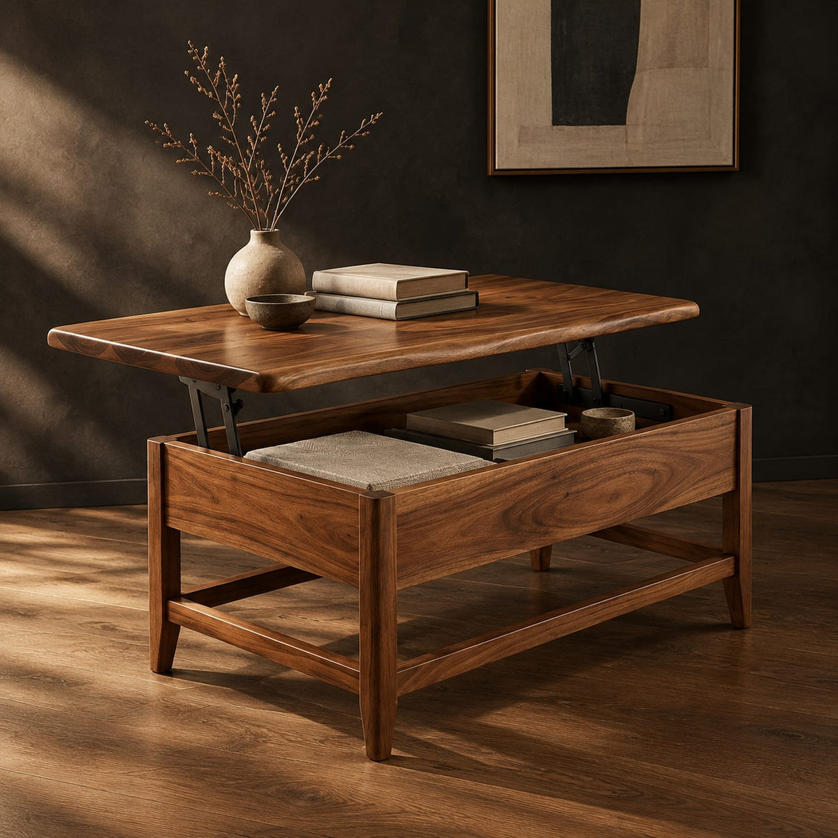 Natural wood grain detail