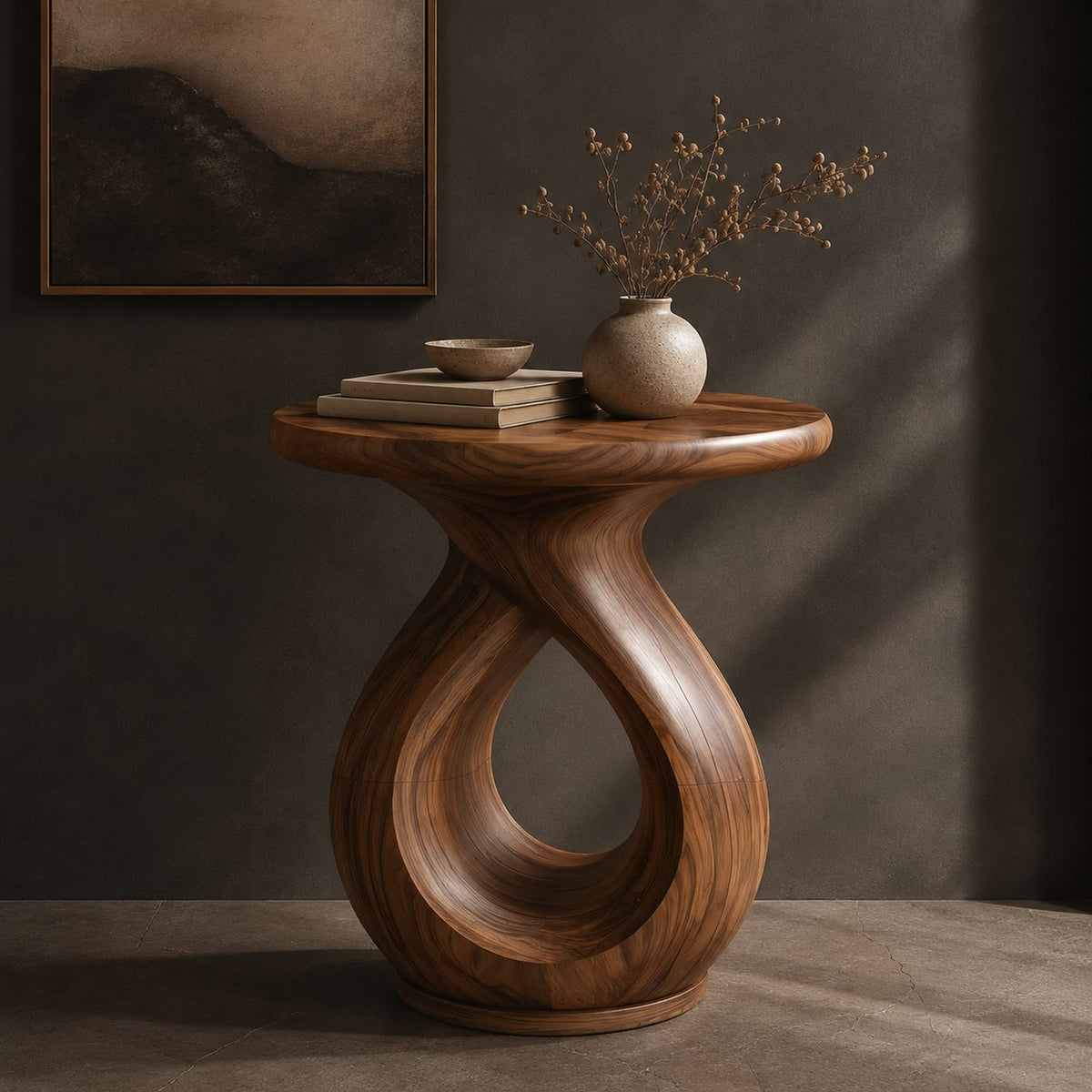 Natural wood grain detail