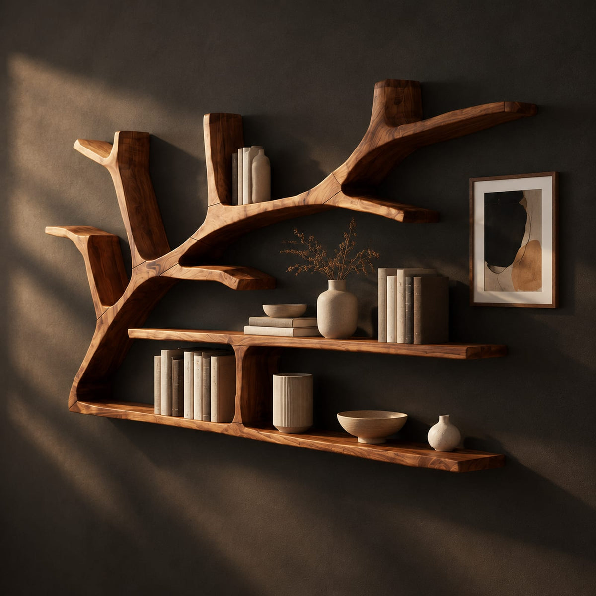 Natural wood grain detail