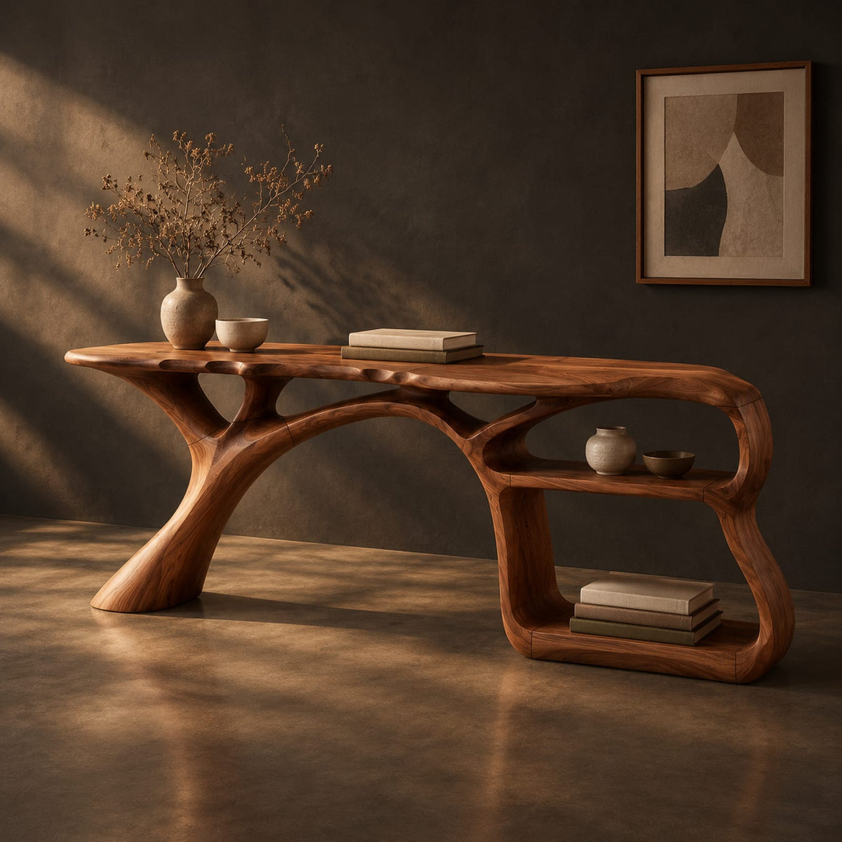 Natural wood grain detail