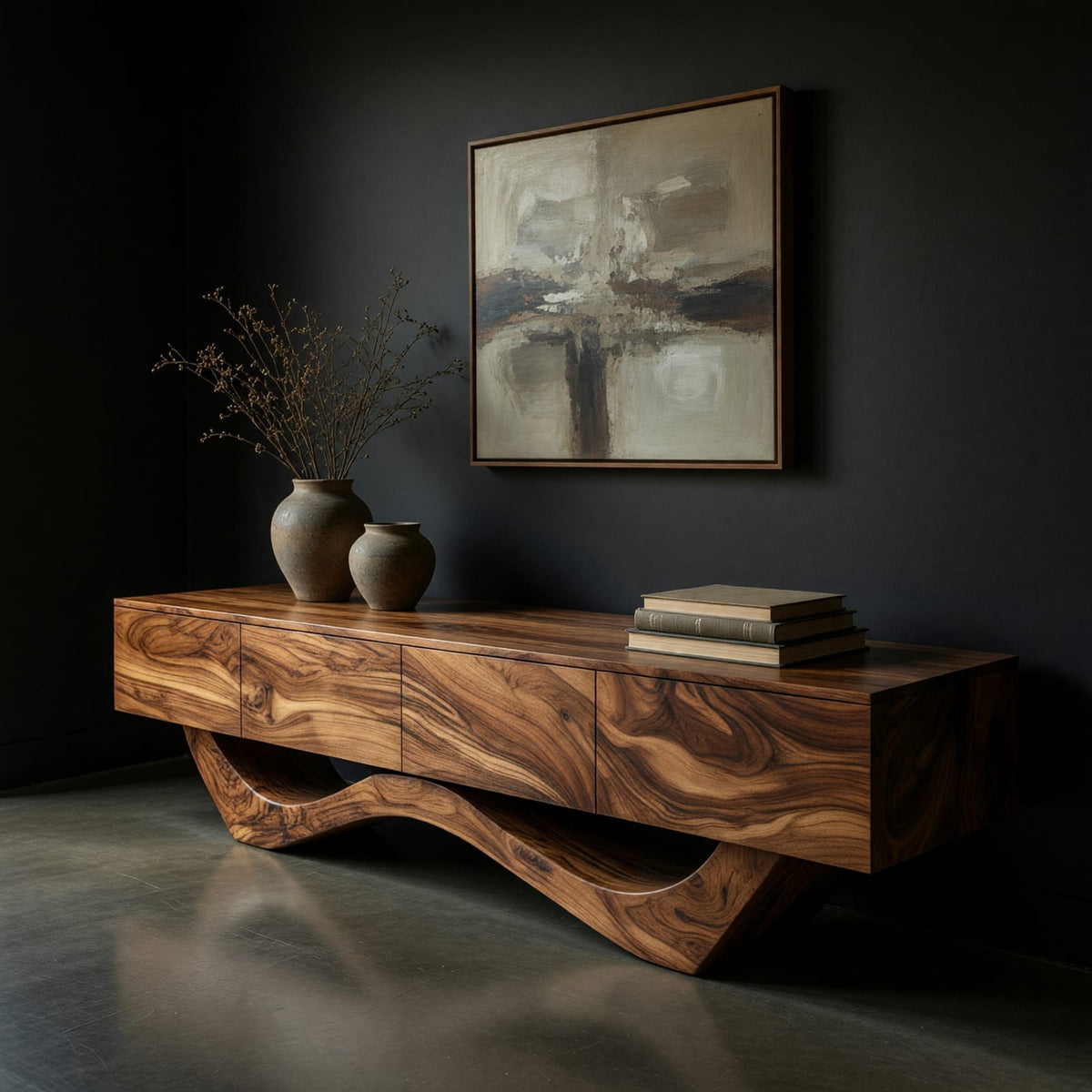 Natural wood grain detail