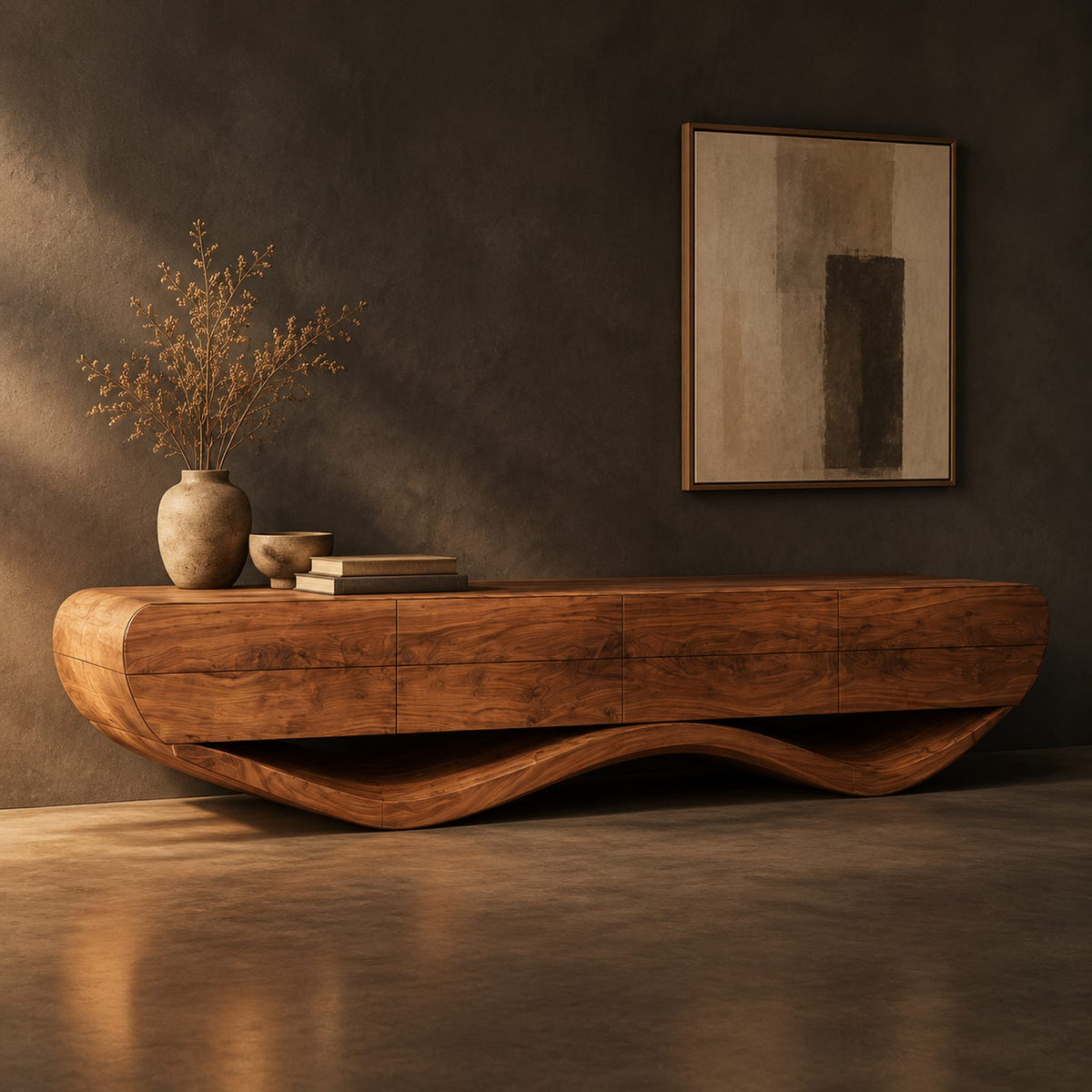 Natural wood grain detail