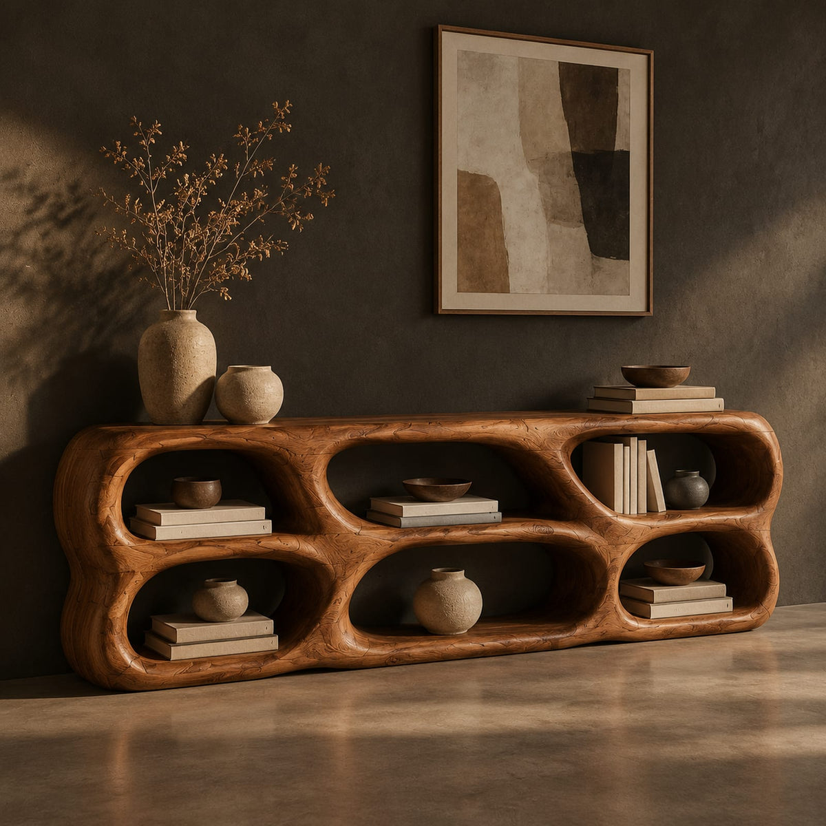 Natural wood grain detail