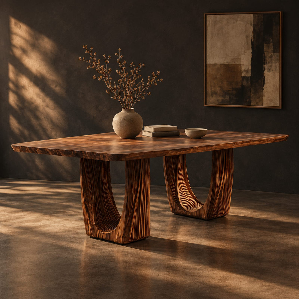 Natural wood grain detail