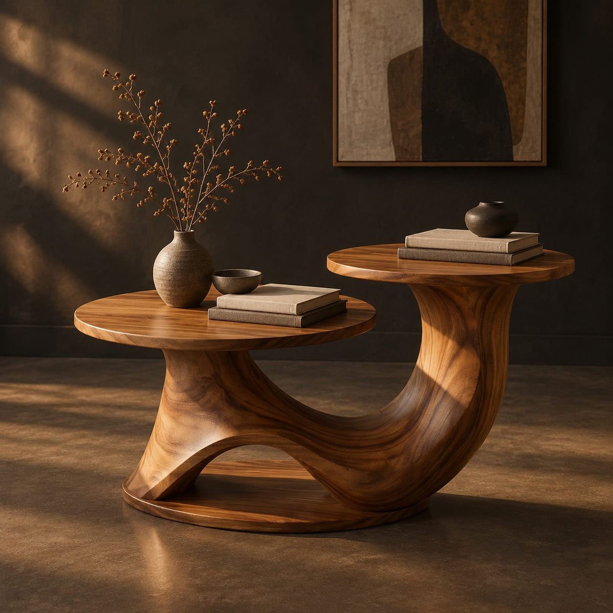 Natural wood grain detail
