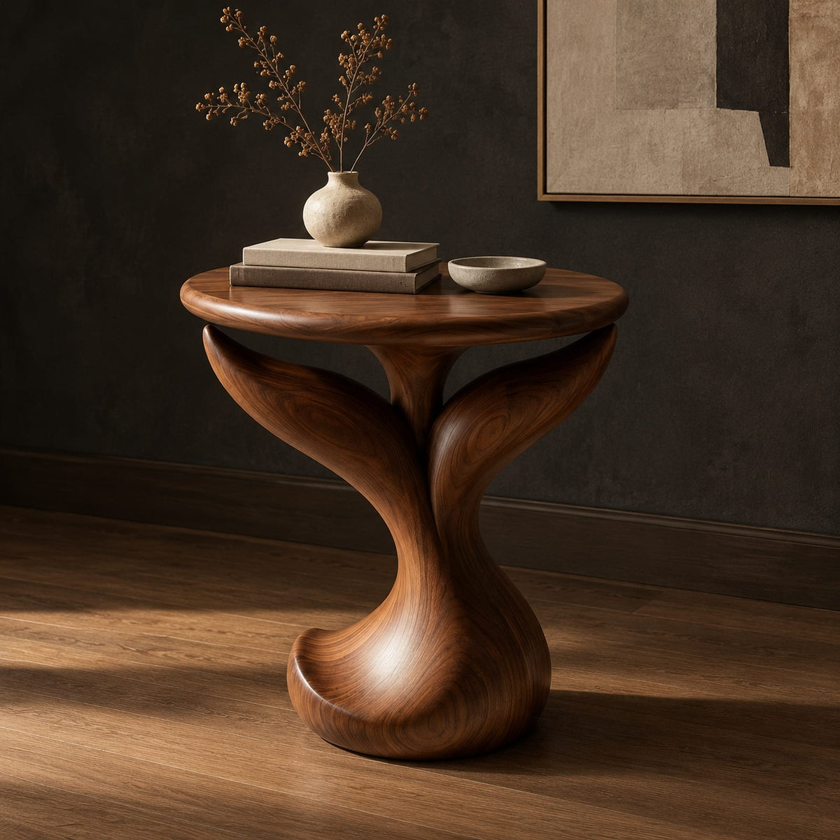 Natural wood grain detail