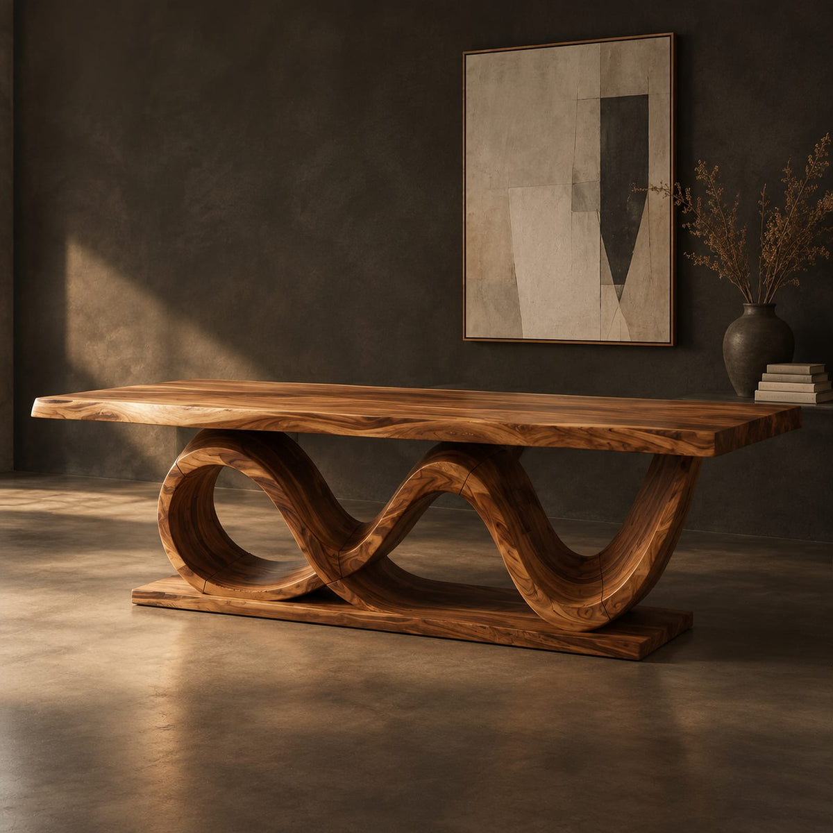 Natural wood grain detail