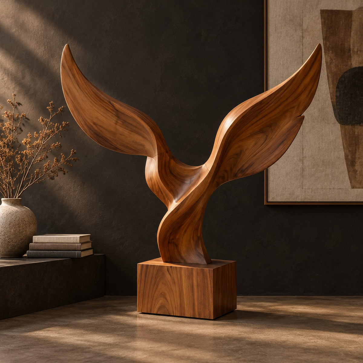 Natural wood grain detail