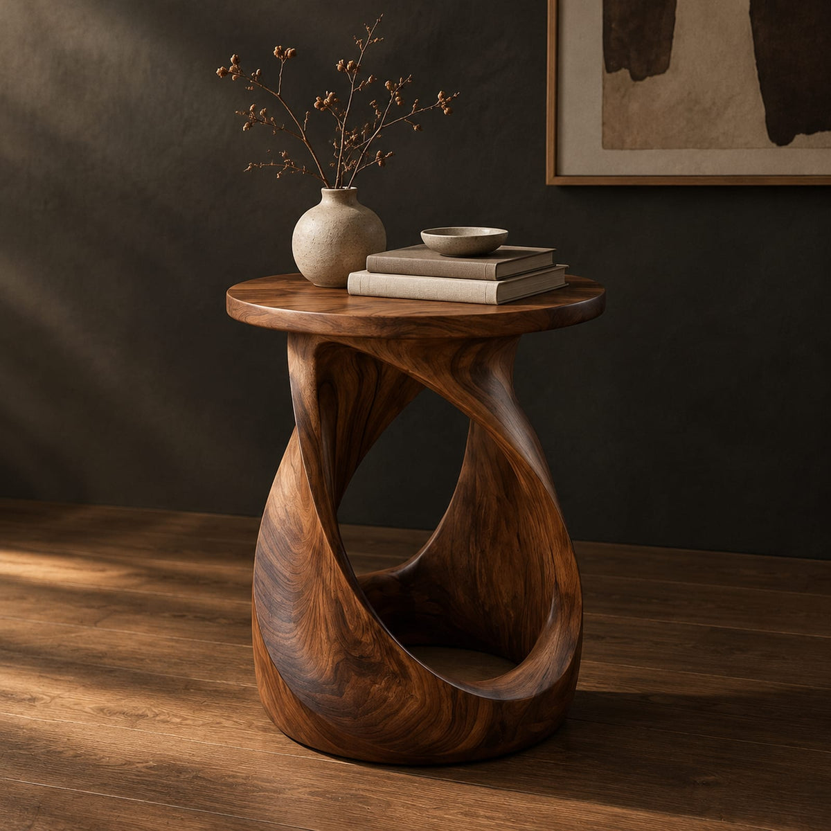 Natural wood grain detail