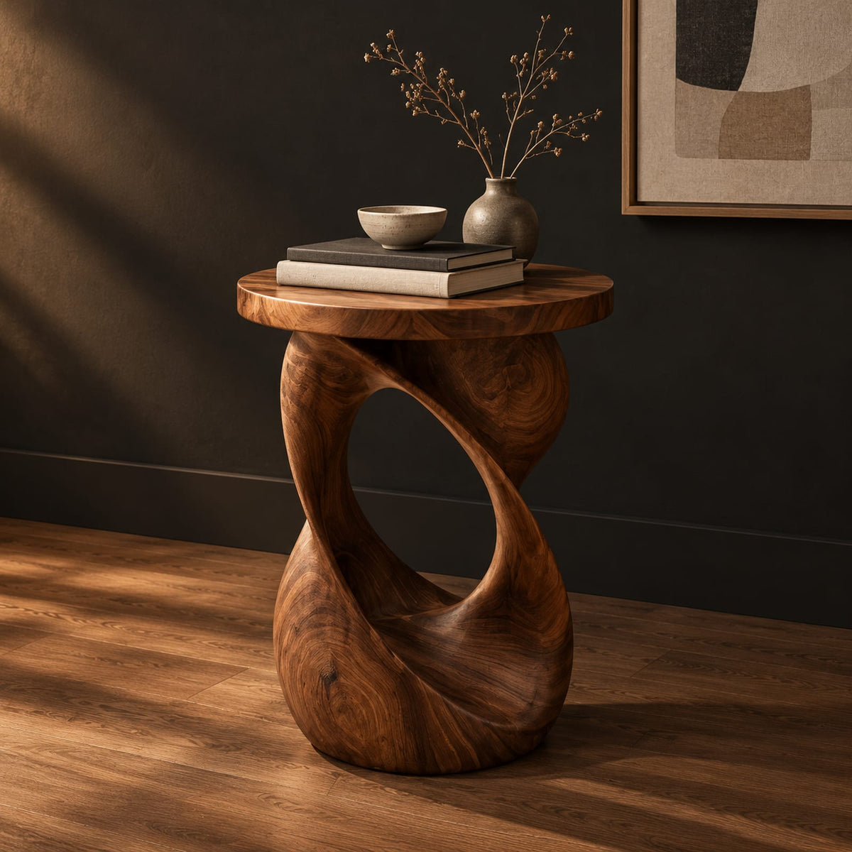 Natural wood grain detail