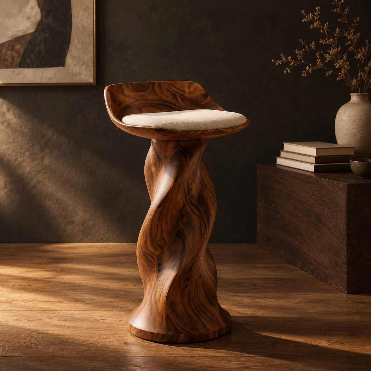 Natural wood grain detail