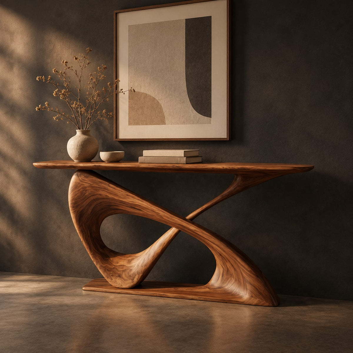 Natural wood grain detail