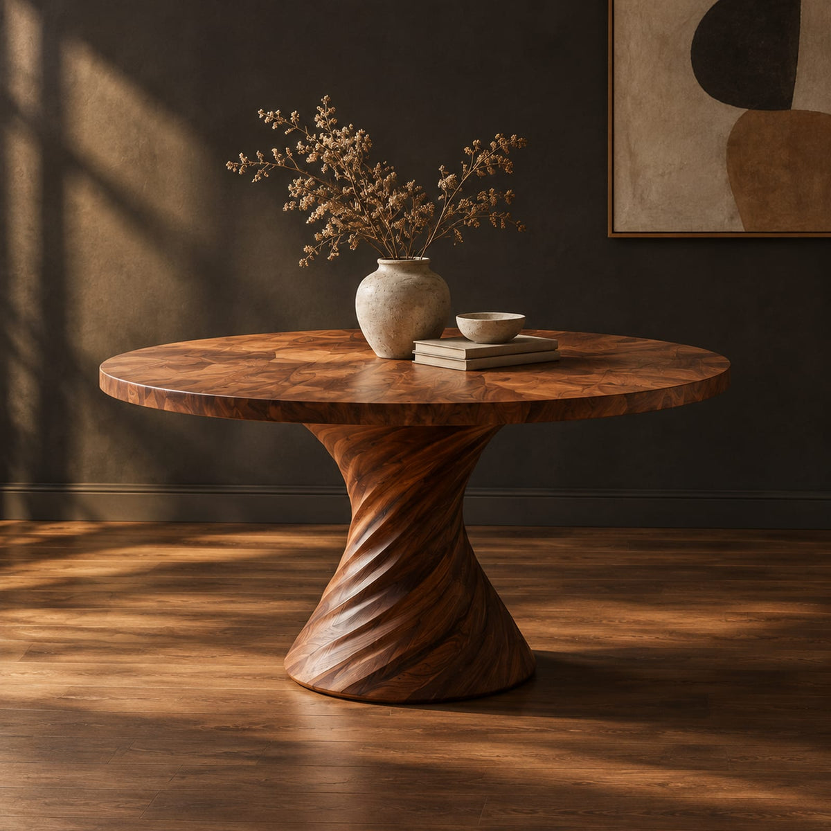 Natural wood grain detail