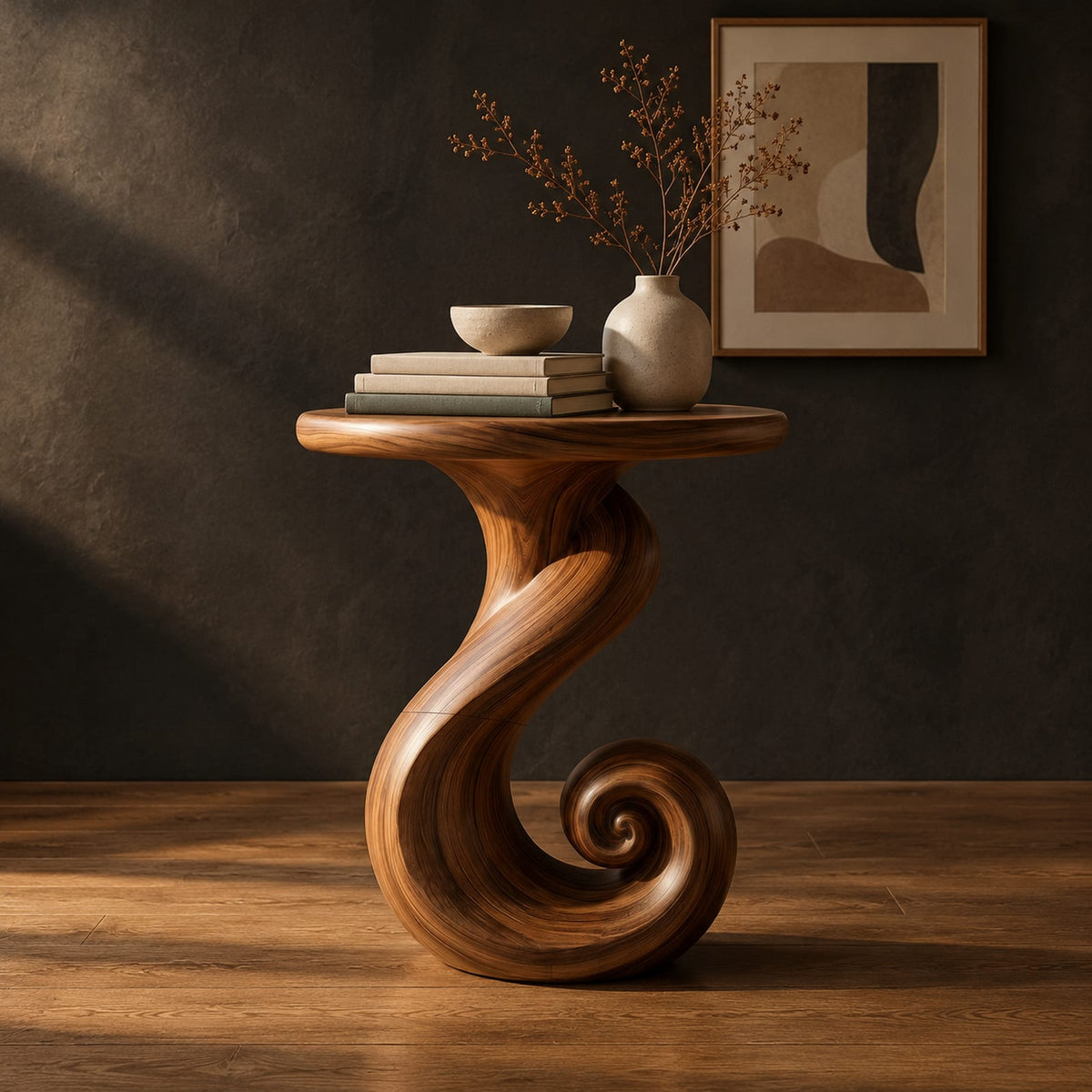Natural wood grain detail