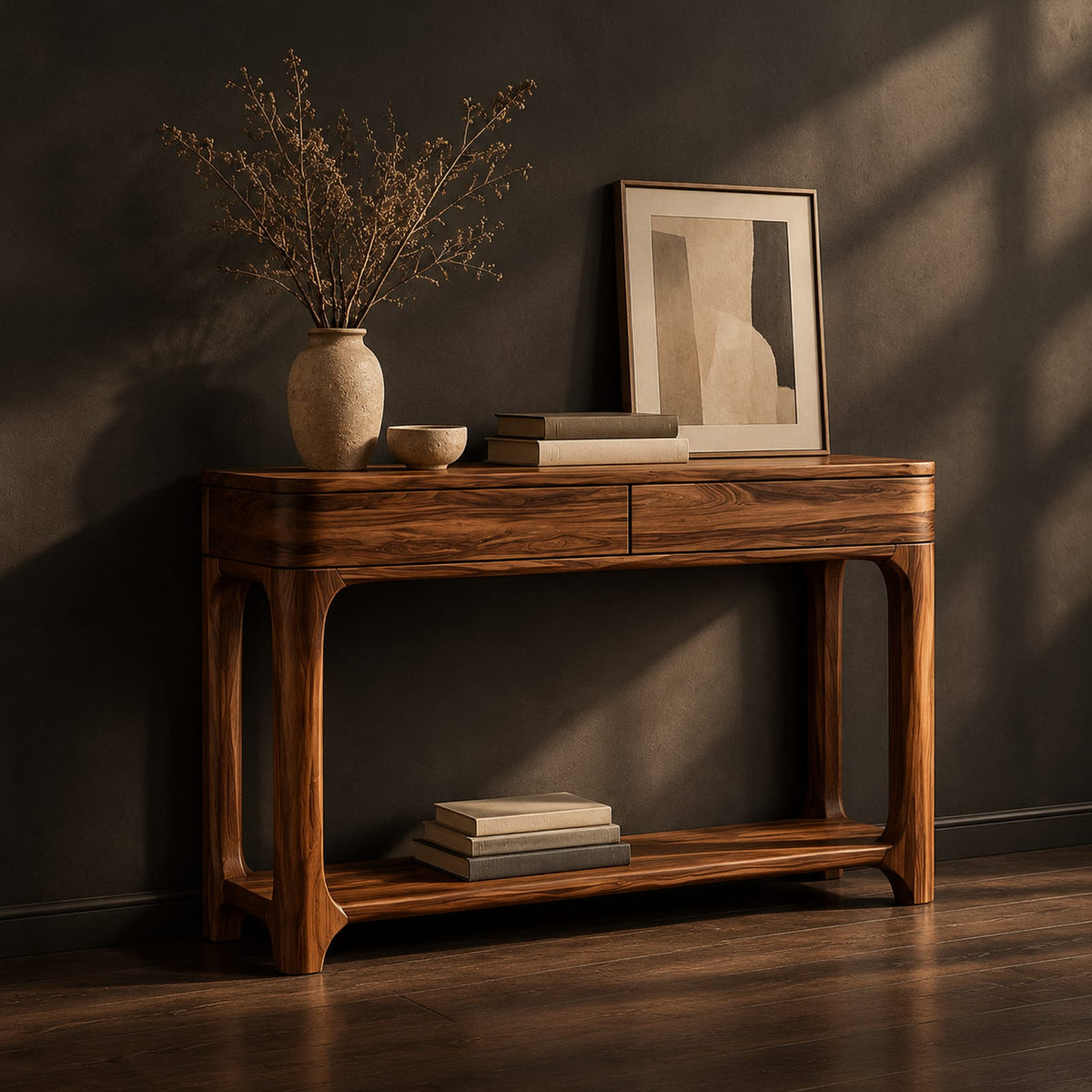 Natural wood grain detail