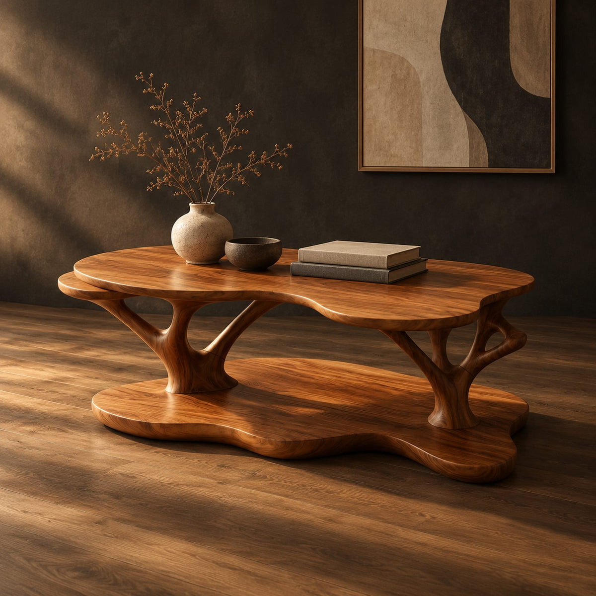 Natural wood grain detail