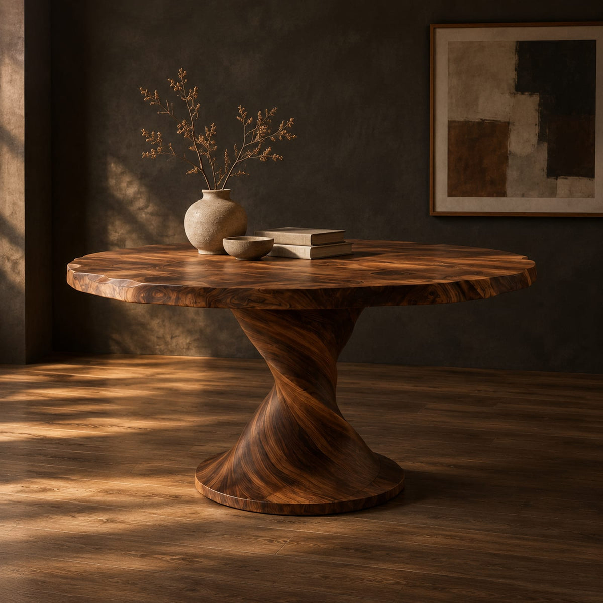 Natural wood grain detail