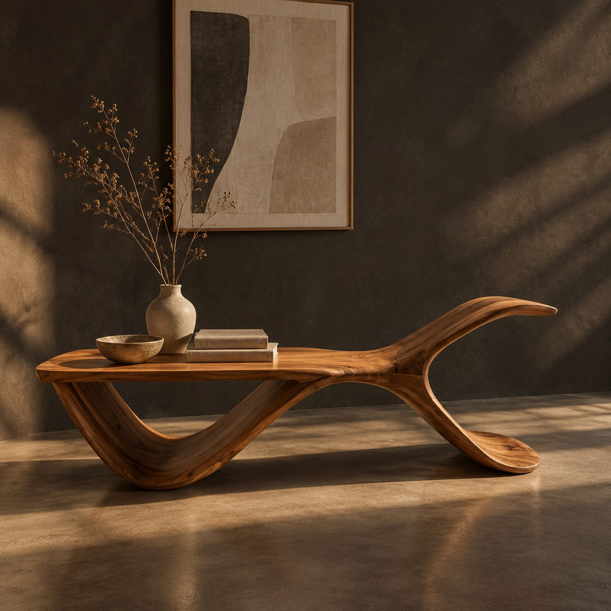 Natural wood grain detail