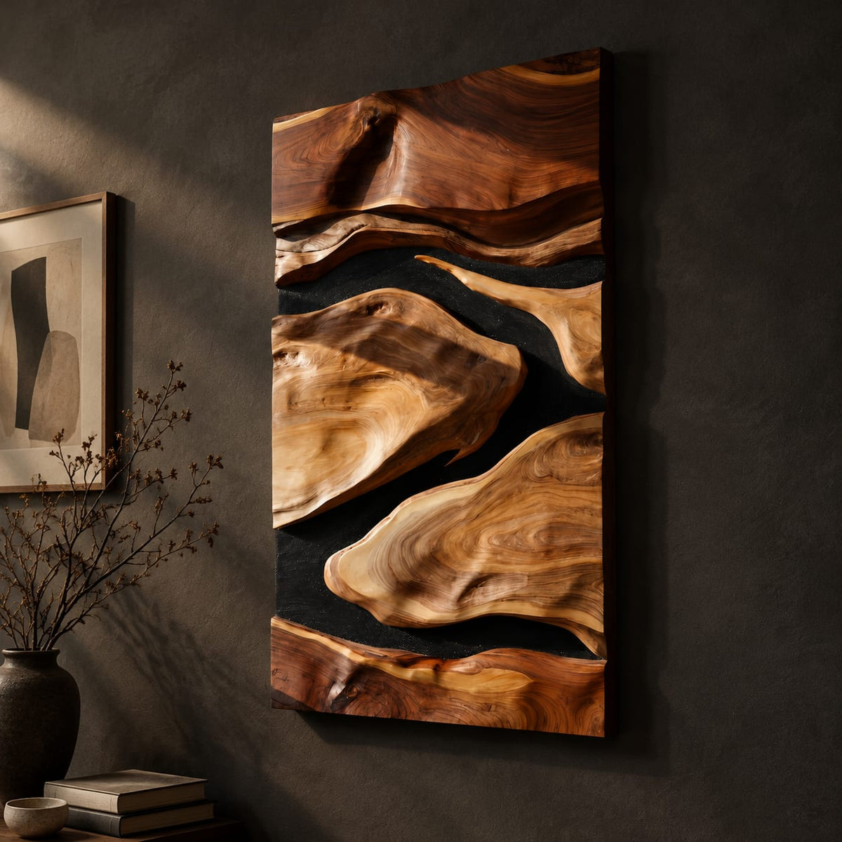 Natural wood grain detail