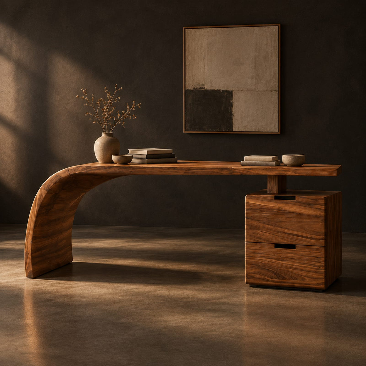 Natural wood grain detail