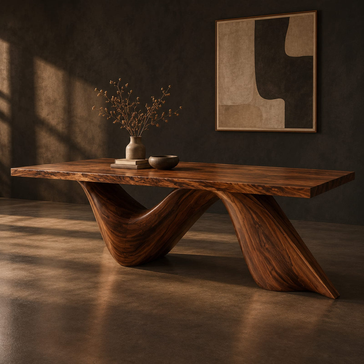 Natural wood grain detail